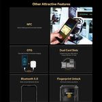 Oukitel WP23 Plus Rugged Phone, 8GB+256GB, 6.52 inch Android 14.0Unisoc T606 Octa-core, NFC, OTG, Network: 4G, WP23 Plus 8GB+256GB