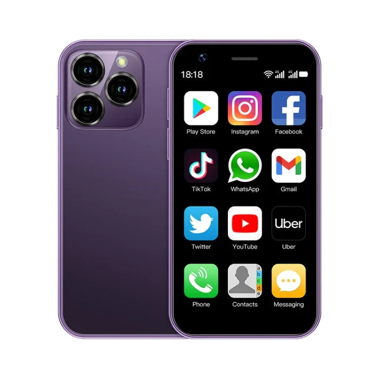 SOYES XS16, 2GB+16GB, 3.0 inch Android 10.0 MTK6737 Quad Core, Bluetooth, WiFi, Mạng: 4G, 2 SIM, Hỗ trợ Google Play Store, 2GB+16GB