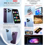 SOYES XS16, 2GB+16GB, 3.0 inch Android 10.0 MTK6737 Quad Core, Bluetooth, WiFi, Mạng: 4G, 2 SIM, Hỗ trợ Google Play Store, 2GB+16GB