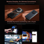 Điện thoại bền bỉ Oukitel WP55 Pro 5G, 16GB+512GB, Camera 108MP, Cảm biến vân tay, Màn hình 6.6 inch Android 15 MediaTek Dimensity 7025 Octa Core, NFC, OTG, Mạng: 5G, WP55 Pro