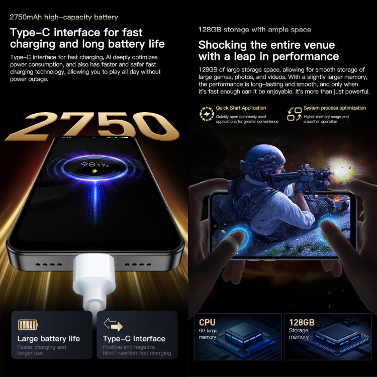 SOYES SOYES F9 Max, 4GB+64GB, màn hình 4.3 inch Android 12 MTK6762 Octa Core, Mạng: 4G, OTG, Dual SIM, 4GB+64GB