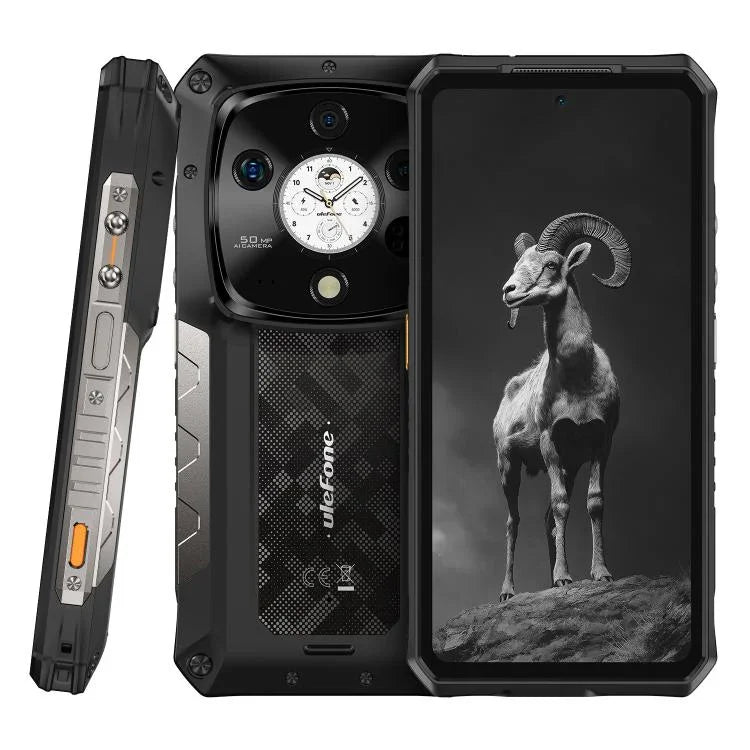 Điện thoại bền bỉ Ulefone Armor 28 Pro, 16GB+512GB, Tầm nhìn ban đêm, Pin 10600mAh, Màn hình 6.67 inch + 1.04 inch Android 15 MediaTek Dimensity 7300 Octa Core, Mạng: 5G, NFC