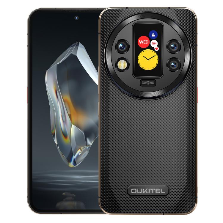 Điện thoại bền bỉ Oukitel WP200 Pro 5G, 24GB+1TB, Cảm biến vân tay trên màn hình, Màn hình 6.7 inch Android 15.0 MTK Dimensity 8200 Octa-Core, NFC, OTG, Mạng: 5G