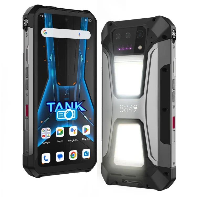 Điện thoại bền bỉ Unihertz 8849 Tank 2 Pro với máy chiếu tầm nhìn ban đêm, 12GB+256GB, 6.79 inch Android 14 MTK6789 Octa Core, Mạng: 4G