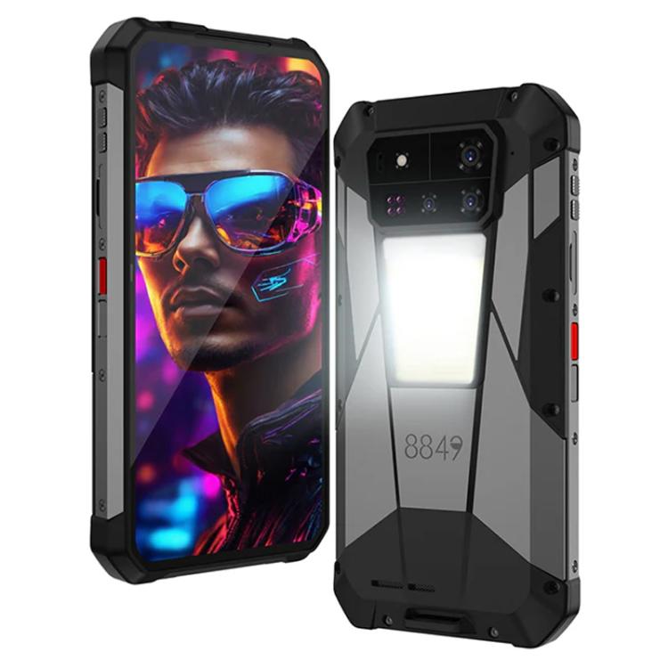 Điện thoại bền Unihertz Tank 4 Pro có máy chiếu, 16GB+512GB, Tầm nhìn ban đêm, Màn hình 6.73 inch Android 13 Dimensity 8300 Octa Core, Mạng: 5G, NFC, 16GB+512GB