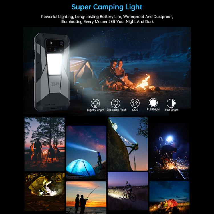 Điện thoại bền Unihertz Tank 4 Pro có máy chiếu, 16GB+512GB, Tầm nhìn ban đêm, Màn hình 6.73 inch Android 13 Dimensity 8300 Octa Core, Mạng: 5G, NFC, 16GB+512GB