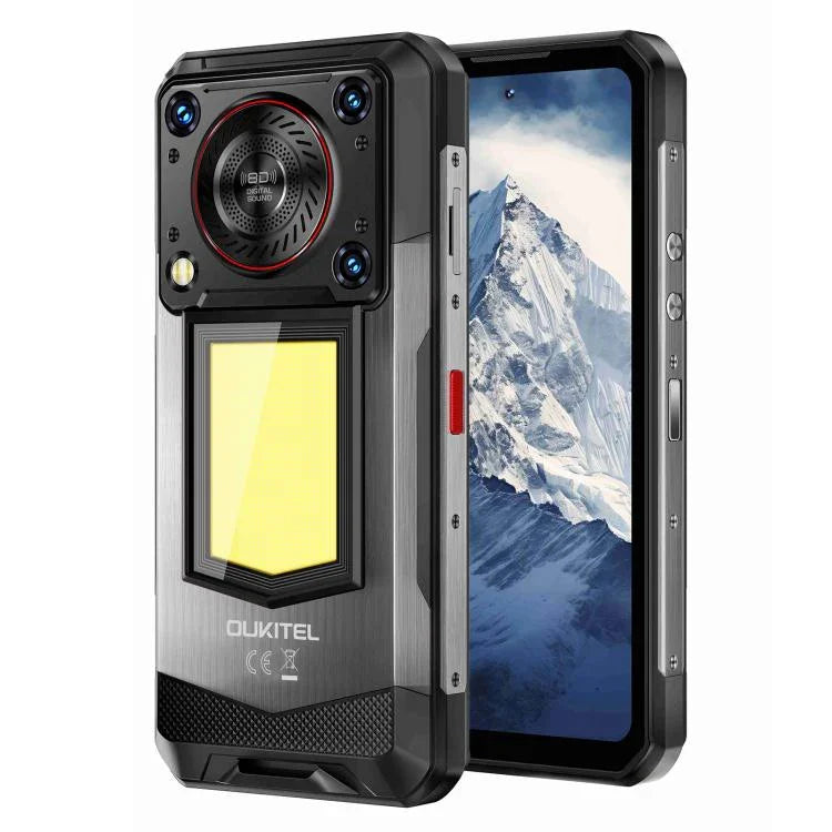 Điện thoại bền Oukitel WP56, 12GB+512GB, Camera 108MP, Nhận diện vân tay, 6.8 inch Android 15 MTK Dimensity 7050 Octa Core, NFC, OTG, Mạng: 5G