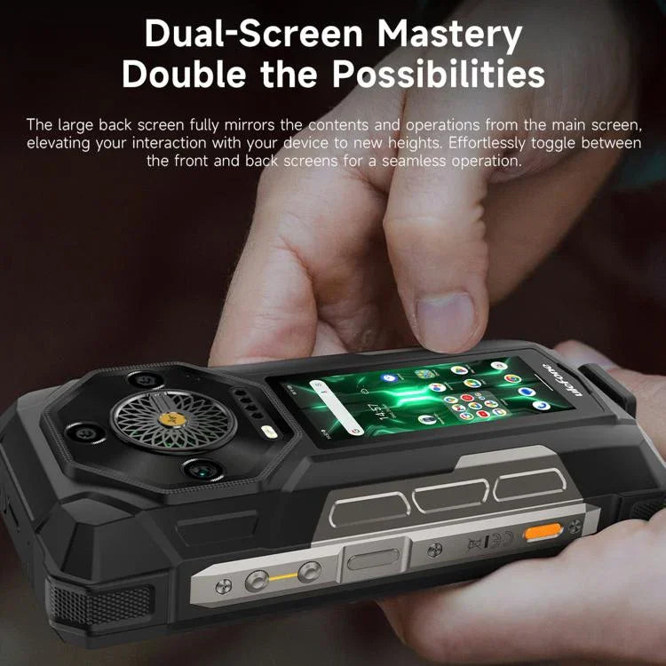 Điện thoại bền Ulefone Armor 33 Pro, 16GB+512GB, Nhìn ban đêm, 6.95 inch + 3.4 inch Màn hình kép Android 14 MediaTek Dimensity 7300X Octa Core, Mạng: 5G, OTG, NFC, Armor 33 Pro