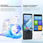 Điện thoại bàn phím DOOV R70, 6GB+128GB, 4 inch Android 13 Mediatek MT6762 Octa Core, Mạng: 4G, Hỗ trợ Google Store, Có camera, Có camera