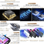 Blackview XPLORE 2, 16GB+1TB, Màn hình 6.73 inch Android 15 Dimensity 8300 MT6897 Octa Core, Mạng: 5G, OTG, NFC, XPLORE 2, 16GB+1TB