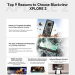 Blackview XPLORE 2, 12GB+256GB, Màn hình 6.73 inch Android 15 Dimensity 8300 MT6897 Octa Core, Mạng: 5G, OTG, NFC, XPLORE 2, 12GB+256GB