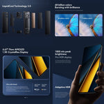 Xiaomi POCO X6 Pro Global, 12GB+512GB, Cảm biến vân tay trong màn hình, 6.67 inch Xiaomi HyperOS MediaTek Dimensity 8300-Ultra Octa Core 3.35GHz, NFC, Mạng: 5G