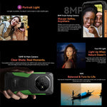 Blackview FORT 1, 4GB+128GB, 6.56 inch Android 15 Unisoc UMS9230E T615 Octa Core, Mạng: 4G, OTG, NFC, 4GB+128GB