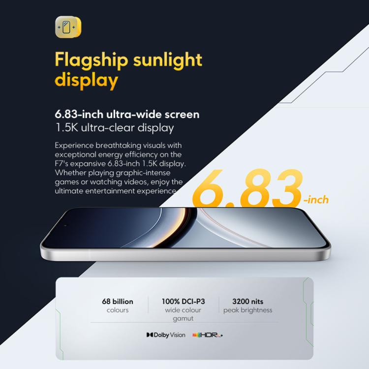 Xiaomi POCO F7 Toàn cầu, 12GB+256GB, Cảm biến vân tay trong màn hình, 6.83 inch Xiaomi HyperOS 2 Snapdragon 8s Gen 4 Octa Core, NFC, Mạng: 5G, 12GB+256GB
