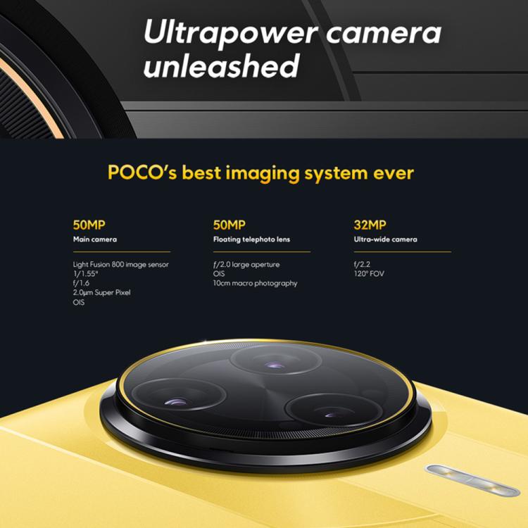 Xiaomi POCO F7 Ultra Toàn cầu, 12GB+256GB, Cảm biến vân tay trong màn hình, 6.67 inch Xiaomi HyperOS 2 Snapdragon 8 Elite Octa Core, NFC, Mạng: 5G, 12GB+256GB