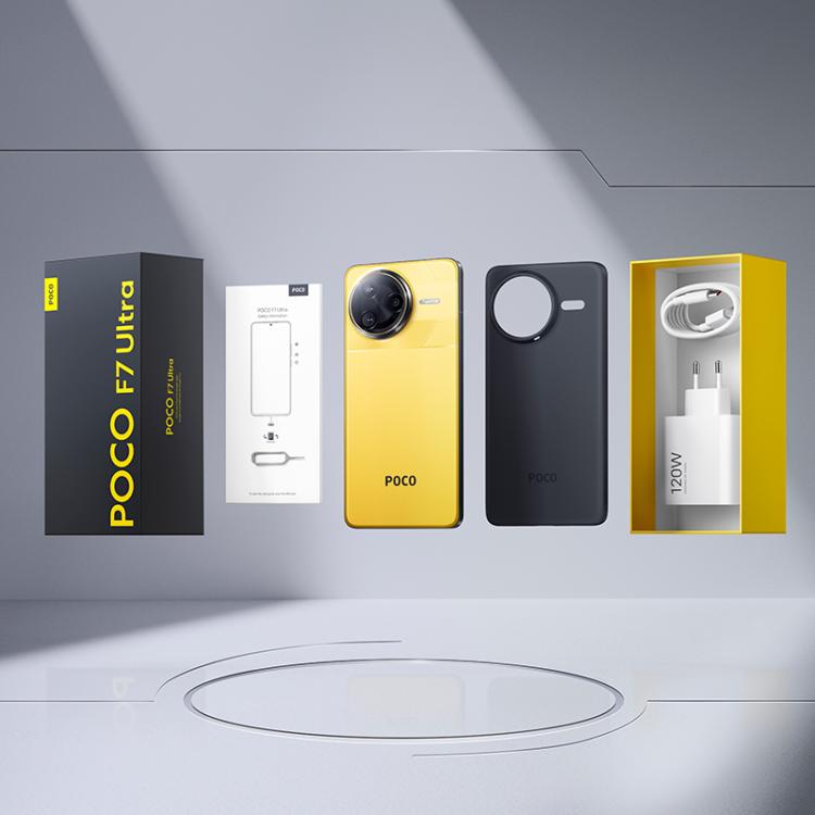 Xiaomi POCO F7 Ultra Toàn cầu, 12GB+256GB, Cảm biến vân tay trong màn hình, 6.67 inch Xiaomi HyperOS 2 Snapdragon 8 Elite Octa Core, NFC, Mạng: 5G, 12GB+256GB