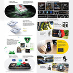 Ulefone RugKing, 8GB+256GB, Điện thoại bền bỉ IP68/IP69K, 5.99 inch Android 15 Unisoc T7255 Octa Core, Mạng: 4G, NFC, OTG, RugKing, 8GB+256GB