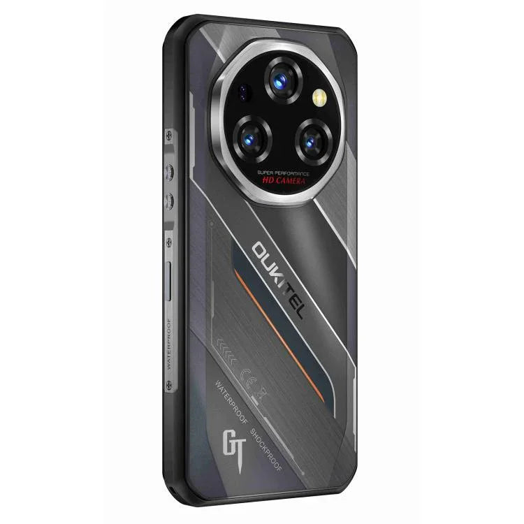 Oukitel WP62 Điện thoại bền bỉ, 12GB+512GB, Camera 108MP, Nhận diện vân tay, 6.6 inch Android 15 MediaTek Dimensity 7025 Octa Core, NFC, OTG, Mạng: 5G, 12GB+512GB