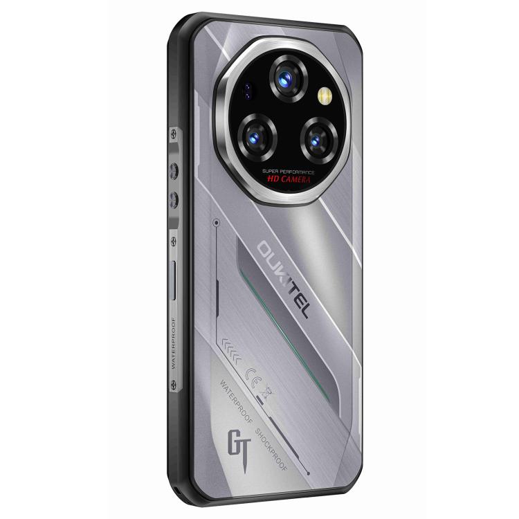 Oukitel WP62 Điện thoại bền bỉ, 12GB+512GB, Camera 108MP, Nhận diện vân tay, 6.6 inch Android 15 MediaTek Dimensity 7025 Octa Core, NFC, OTG, Mạng: 5G, 12GB+512GB