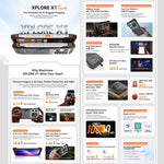 Blackview XPLORE X1, 12GB+256GB, 6.78 inch Android 15 Dimensity 7050 MT8791V/HZA Octa Core, Mạng: 5G, OTG, NFC, XPLORE X1 12GB+256GB