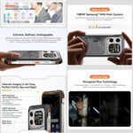 Blackview XPLORE X1, 12GB+256GB, 6.78 inch Android 15 Dimensity 7050 MT8791V/HZA Octa Core, Mạng: 5G, OTG, NFC, XPLORE X1 12GB+256GB