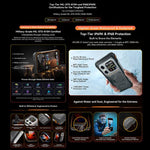Blackview XPLORE X1, 12GB+256GB, 6.78 inch Android 15 Dimensity 7050 MT8791V/HZA Octa Core, Mạng: 5G, OTG, NFC, XPLORE X1 12GB+256GB