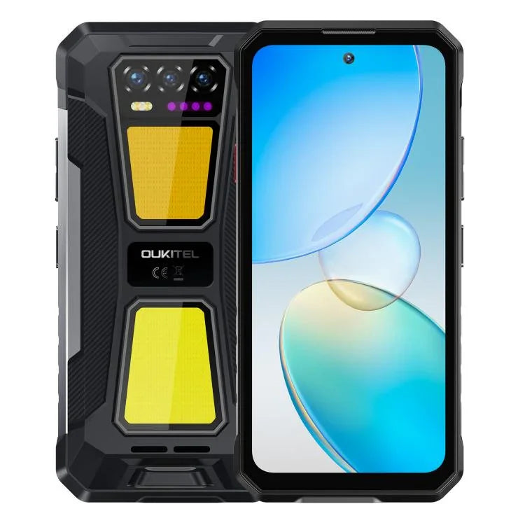 Điện thoại bền bỉ Oukitel WP58 Pro, 8GB+512GB, nhận diện vân tay bên cạnh, màn hình 6.7 inch Android 15 UMS9621S Octa Core, NFC, OTG, Mạng: 5G, 8GB+512GB