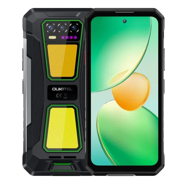 Điện thoại bền bỉ Oukitel WP58 Pro, 8GB+512GB, nhận diện vân tay bên cạnh, màn hình 6.7 inch Android 15 UMS9621S Octa Core, NFC, OTG, Mạng: 5G, 8GB+512GB
