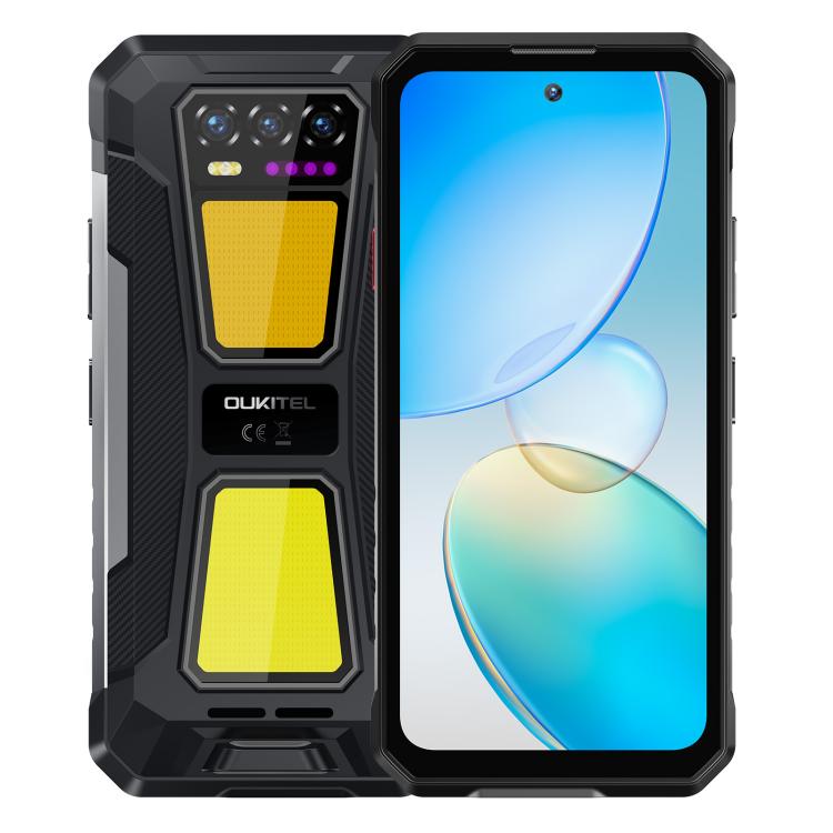 Điện thoại bền Oukitel WP58 Pro, 8GB+256GB, Nhận diện vân tay bên cạnh, 6.7 inch Android 15 UMS9621S Octa Core, NFC, OTG, Mạng: 5G, 8GB+256GB