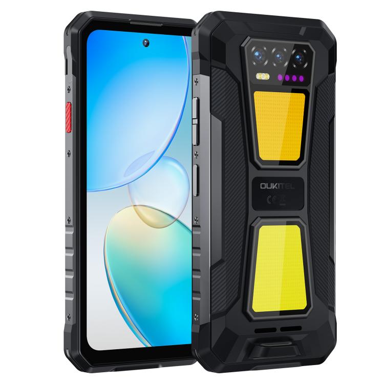 Điện thoại bền Oukitel WP58 Pro, 8GB+256GB, Nhận diện vân tay bên cạnh, 6.7 inch Android 15 UMS9621S Octa Core, NFC, OTG, Mạng: 5G, 8GB+256GB