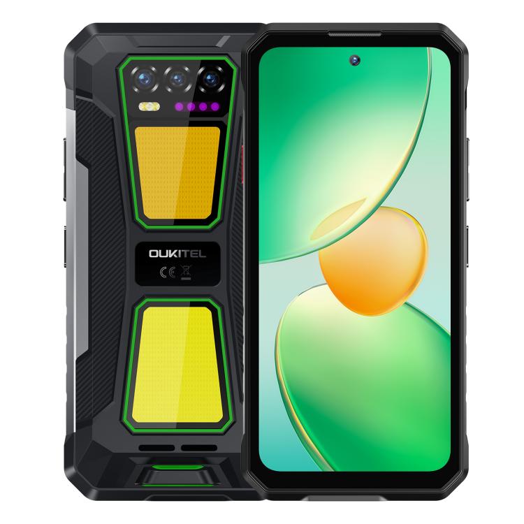 Điện thoại bền Oukitel WP58 Pro, 8GB+256GB, Nhận diện vân tay bên cạnh, 6.7 inch Android 15 UMS9621S Octa Core, NFC, OTG, Mạng: 5G, 8GB+256GB