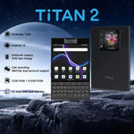 Điện thoại bàn phím vật lý Unihertz Titan 2 QWERTY, 12GB+512GB, Cảm biến vân tay, 4.5 inch + 2 inch Android 15 Dimensity 7300 5G Octa-Core, Mạng: 5G, NFC, OTG
