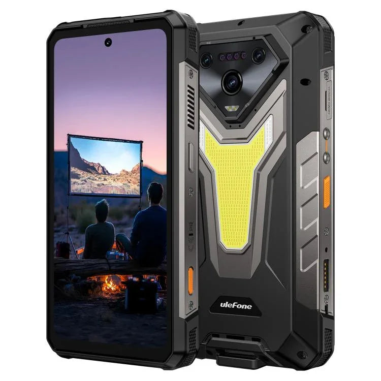 Ulefone Armor 34 Pro+ Máy chiếu, 16GB+512GB, Tầm nhìn ban đêm, điện thoại bền bỉ IP68/IP69K, màn hình 6.95 inch Android 15 MediaTek Dimensity 7400X Octa Core, Mạng: 5G, NFC, OTG, Armor 34 Pro+