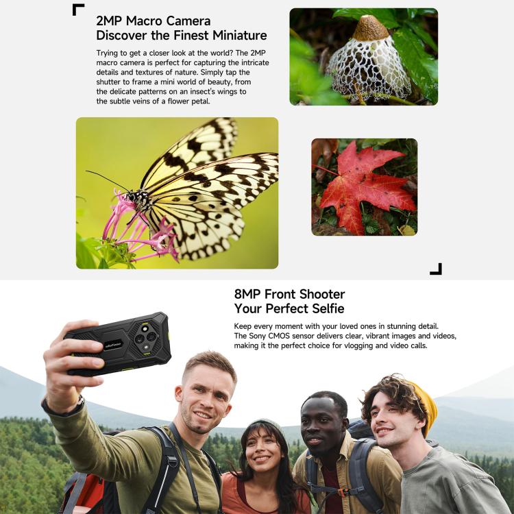 Ulefone RugKing 3 Pro, 8GB+128GB, Điện thoại bền IP68/IP69K, 6.56 inch Android 15 Unisoc T7250 Octa Core, Mạng: 4G, NFC, OTG, RugKing 3 Pro, RugKing 3 Pro, 8GB+128GB