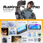 Ulefone RugKing 4 Pro, 8GB+256GB, Điện thoại bền IP68/IP69K, 6.56 inch Android 15 Unisoc T7250 Octa Core, Mạng: 4G, NFC, OTG, RugKing 4 Pro, RugKing 4 Pro, 8GB+256GB
