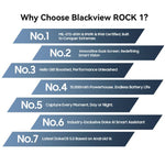 Điện thoại bền Blackview ROCK 1, 8GB+256GB, 6.56 inch Android 16 MT6769V/CB Helio G81 Octa Core, Mạng: 4G, OTG, NFC, ROCK 1 8GB+256GB