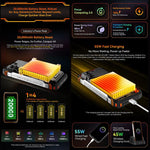 Điện thoại bền Blackview XPLORE 1 Walkie Talkie, 12GB+256GB, 6.78 inch Android 15 Dimensity 7050 MT8791V/HZA Octa Core, Mạng: 5G, OTG, NFC, XPLORE 1 Walkie Talkie 12GB+256GB