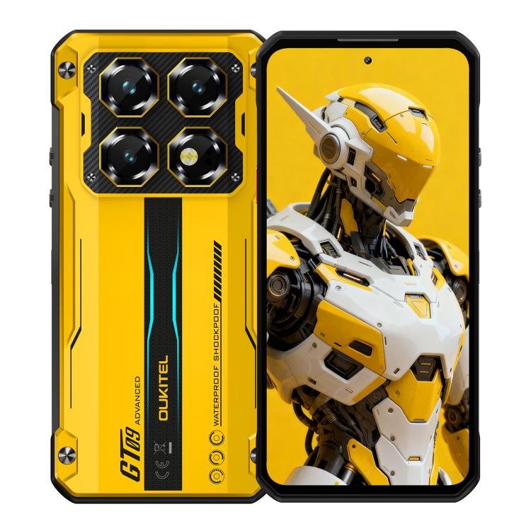 Oukitel WP60 Rugged Phone, 16GB+512GB, Night Vision, 108MP Camera, Side Fingerprint, 7.2 inch Android 15 MediaTek Dimensity 7025 Octa Core, NFC, OTG, Network: 5G, 16GB+512GB