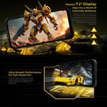Oukitel WP60 Rugged Phone, 16GB+512GB, Night Vision, 108MP Camera, Side Fingerprint, 7.2 inch Android 15 MediaTek Dimensity 7025 Octa Core, NFC, OTG, Network: 5G, 16GB+512GB