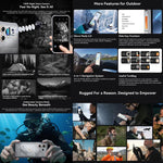 Blackview Oscal Marine 3, 8GB+256GB, 6.56 inch Android 16 MT6769V/CB Helio G81 Octa Core, Mạng: 4G, OTG, NFC, 8GB+256GB