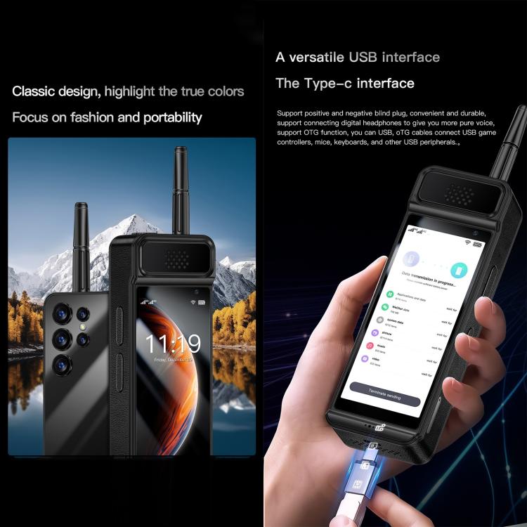 SOYES W88 Pro, 4GB+64GB, Pin 4600mAh, 4.0 inch Android 12 MTK6739CW Quad Core, Mạng: 4G, OTG, Dual SIM, W88 Pro, 4GB+64GB