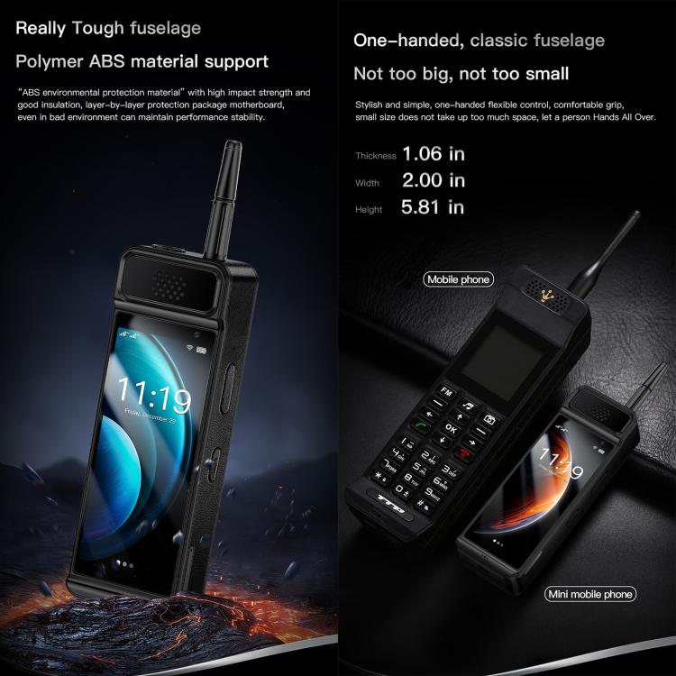 SOYES W88 Pro, 4GB+64GB, Pin 4600mAh, 4.0 inch Android 12 MTK6739CW Quad Core, Mạng: 4G, OTG, Dual SIM, W88 Pro, 4GB+64GB