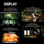 Điện thoại bền Blackview Oscal Pilot 5 5G, 8GB+256GB, 6.67 inch Android 16 UMS9620 T8100 Octa Core, Mạng: 5G, OTG, NFC