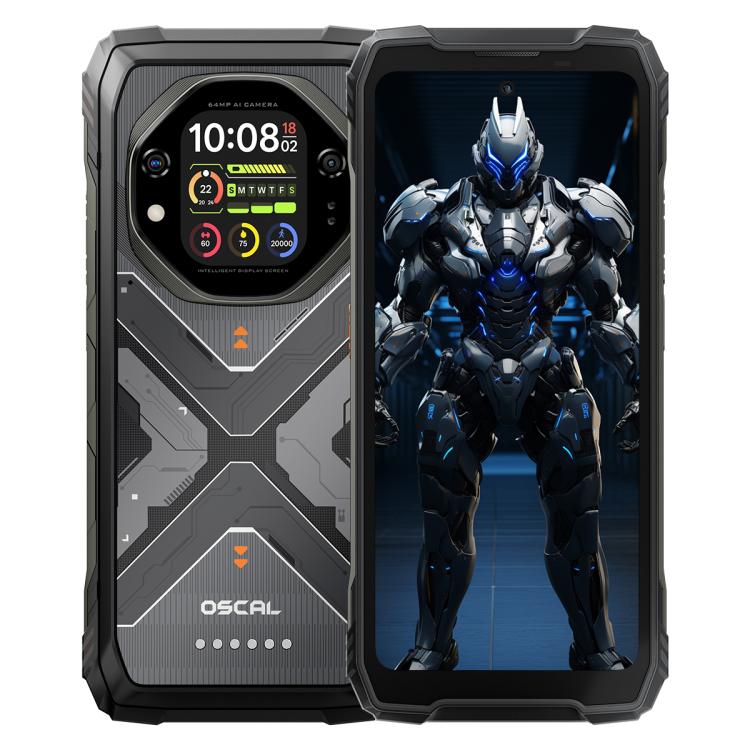 Blackview Oscal TANK 1, 12GB+256GB, 6.78 inch Android 15 DokeOS 4.2 Mediatek Dimensity 7050 Octa Core, Mạng: 5G, OTG, NFC, 12GB+256GB