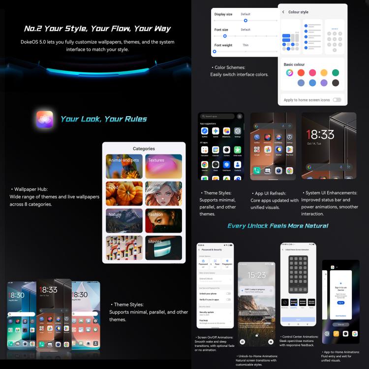 Điện thoại bền Blackview FORT 2, 8GB+128GB, 6.56 inch Android 15 MediaTek MT6769V/CB Helio G81 Octa Core, Mạng: 4G, OTG, NFC, 8GB+128GB