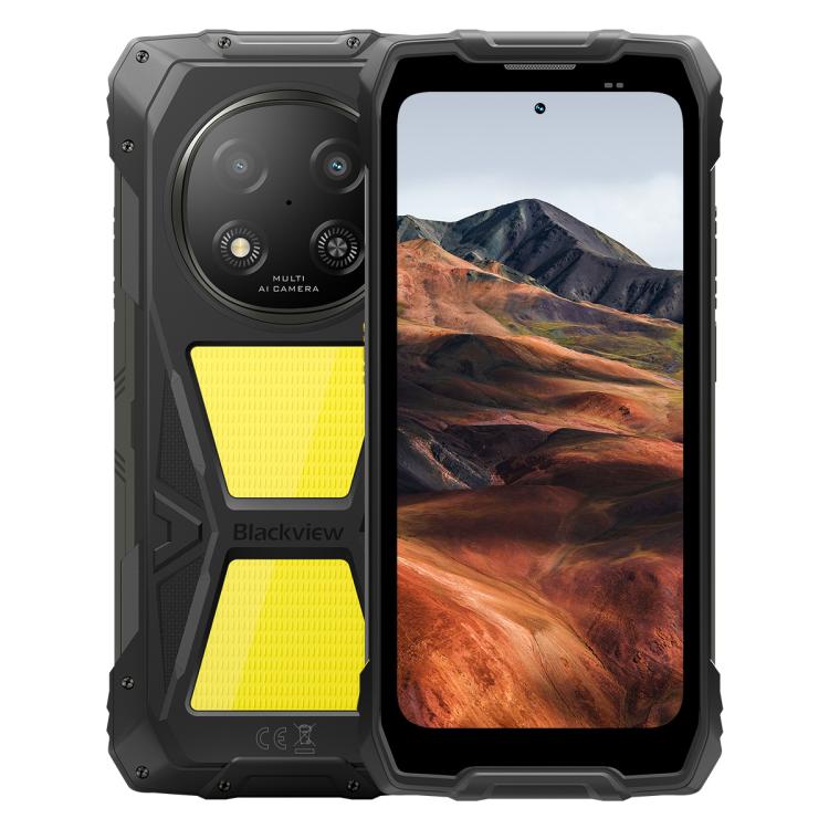 Điện thoại bền Blackview ROCK 2 Pro, 8GB+256GB, 6.67 inch Android 16 Unisoc UMS9620 T8100 Octa Core, Mạng: 5G, OTG, NFC