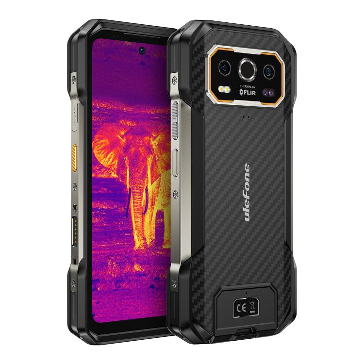 Điện thoại bền bỉ Ulefone Armor 27T+, 12GB+256GB, Camera nhiệt, Tầm nhìn ban đêm, 10600mAh, 6.78 inch Android 14 MediaTek Helio G99 Octa Core, Mạng: 4G, NFC, OTG, Armor 27T+