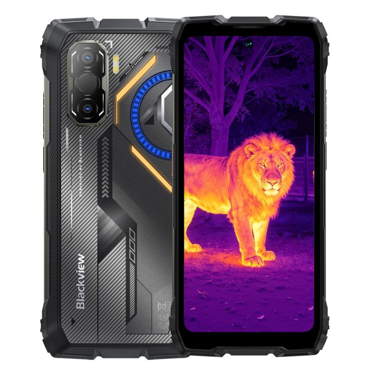 Điện thoại bền Blackview ROCK 3, Máy ảnh nhiệt, 8GB+256GB, 6.78 inch Android 16 MT8781 Helio G100 Octa Core, Mạng: 4G, OTG, NFC