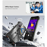 Điện thoại bền Blackview ROCK 3, Máy ảnh nhiệt, 8GB+256GB, 6.78 inch Android 16 MT8781 Helio G100 Octa Core, Mạng: 4G, OTG, NFC