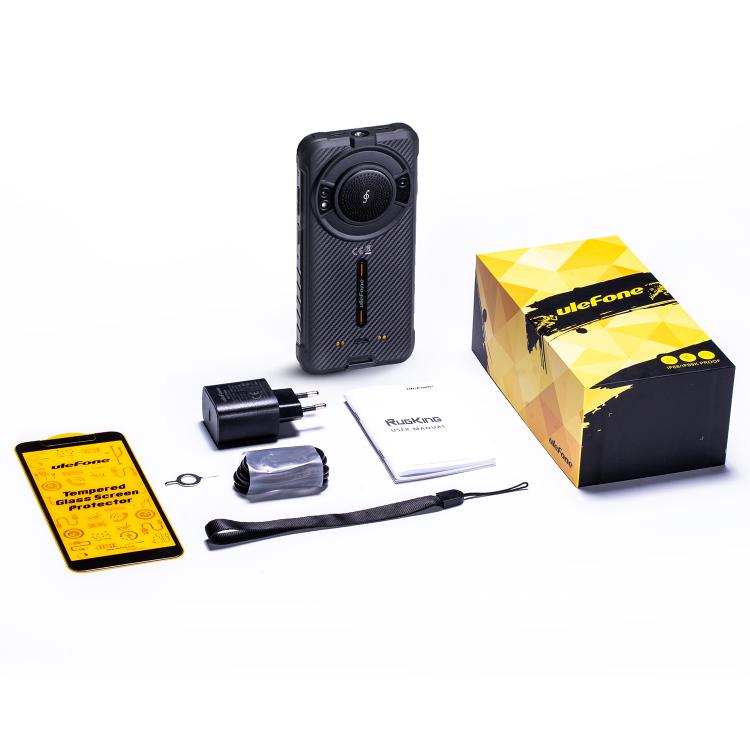 Điện thoại bền Ulefone RugKing, 8GB+128GB, IP68/IP69K, 5.99 inch Android 15 Unisoc T7255 Octa Core, Mạng: 4G, NFC, OTG